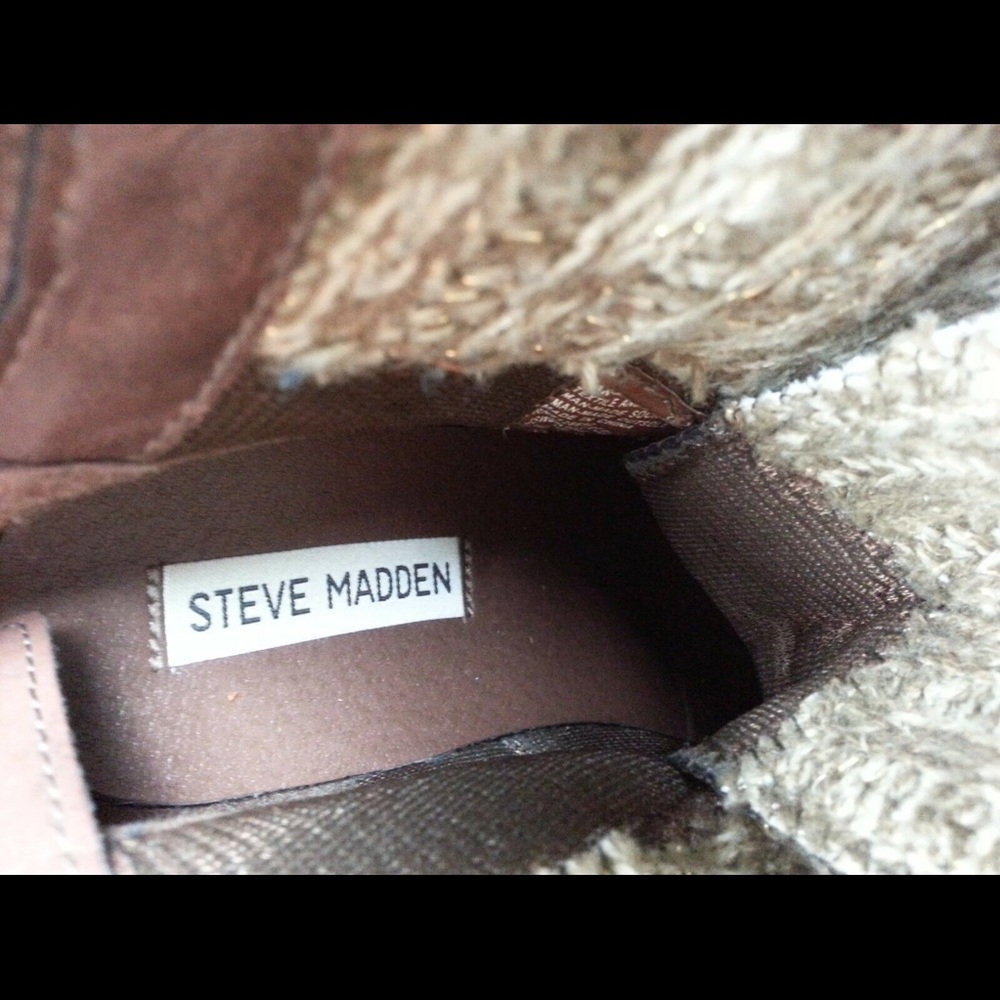 Steve Madden J Sweater Boots